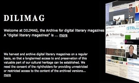 capture from DILIMAG (Digital Literary Magazines)